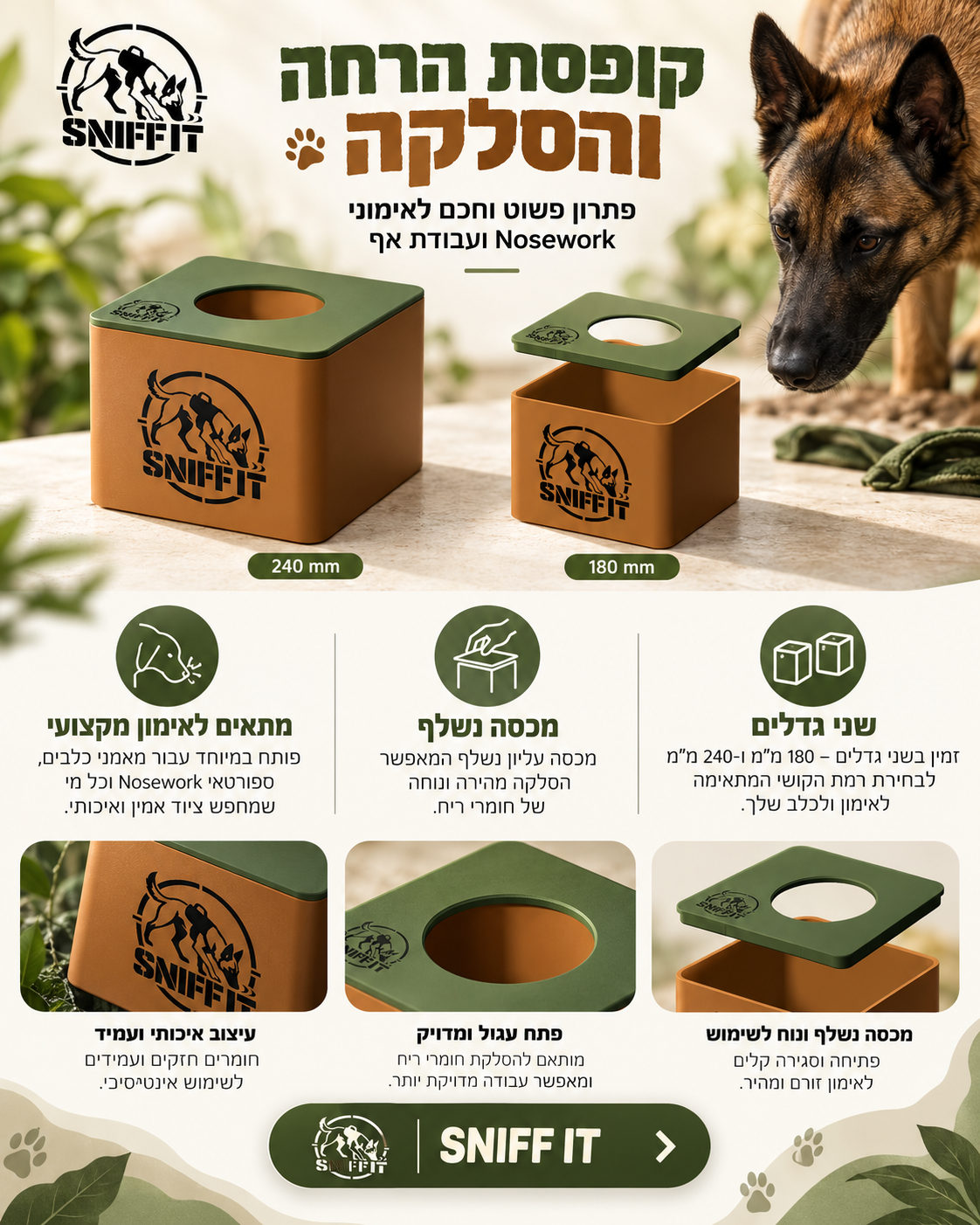 תמונה 2 של בוקס הרחה SNIFFIT
