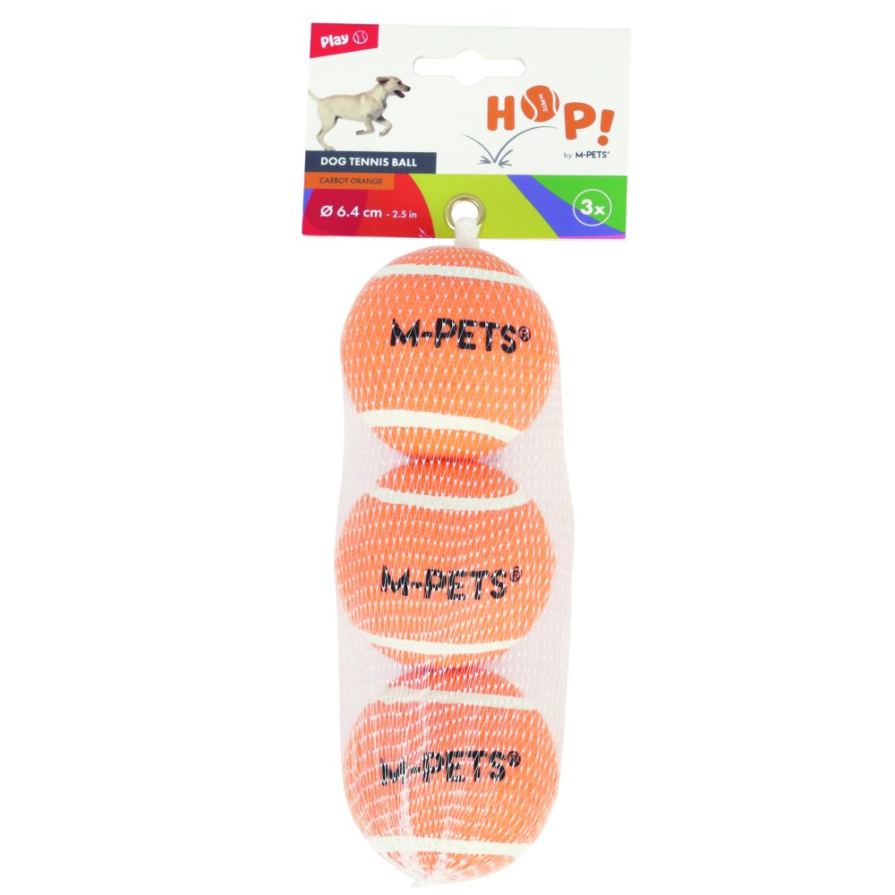 כדורי טניס 3 יח כתום 6.4 ס"מ