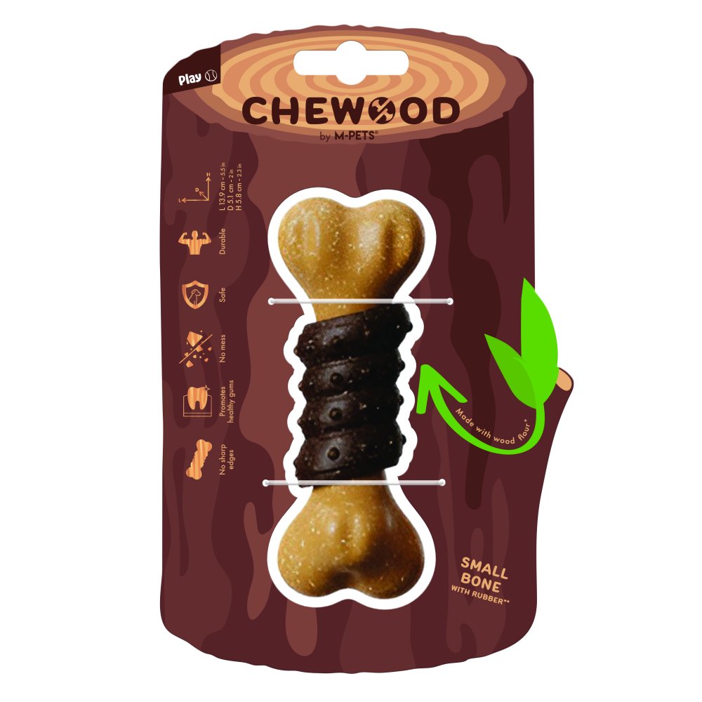 עצם CHEWOOD S עם גומי