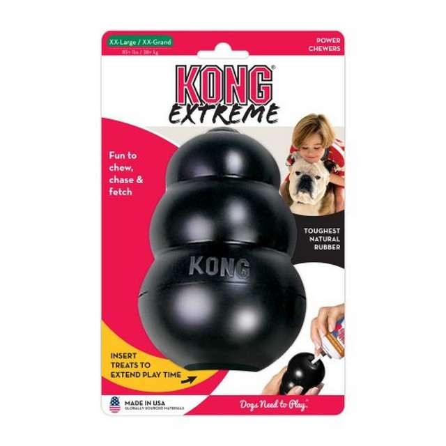 קונג אקסטרים XXL שחור UKK