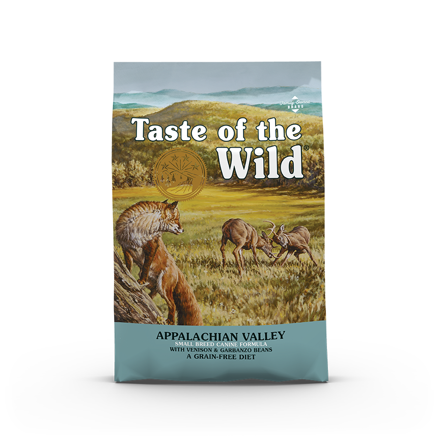 Taste of the wild בשר צבי וגרגירי חומוס לבוגר גזע קטן 2 ק"ג