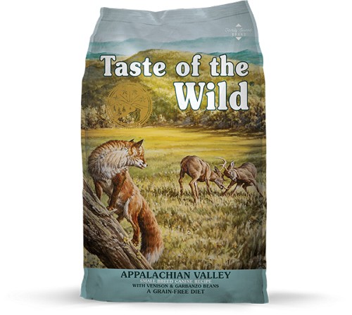 Taste of the wild בשר צבי וגרגירי חומוס לבוגר גזע קטן 5.6 ק"ג