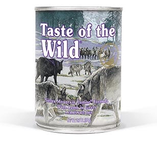 שימורי Taste of the wild - כבש 390 ג'